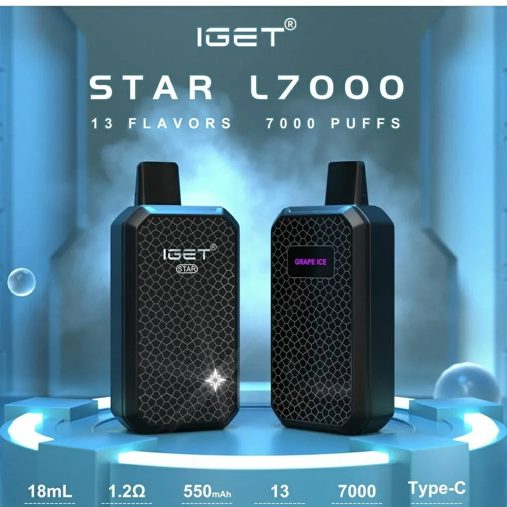 IGET Star L7000 Vape - 7000 Puffs vapevilla IGET Star L7000 Vape - 7000 Puffs vapevilla