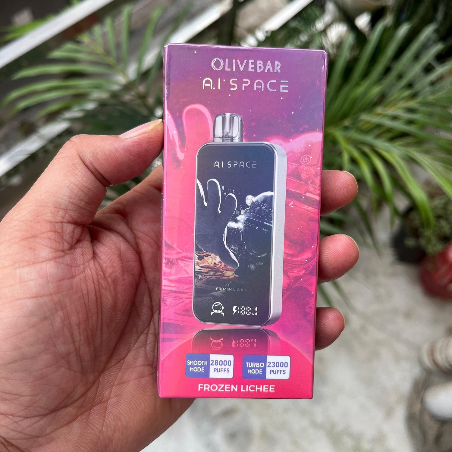 Olivebar AI Space 28000 Puffs | Full Display Screen vapevilla Olivebar AI Space 28000 Puffs | Full Display Screen vapevilla