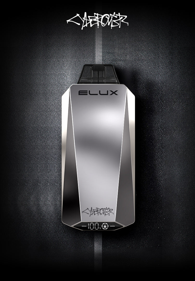 Elux Cyberover Stainless Steel - 15,000 Puffs vapevilla Elux Cyberover Stainless Steel - 15,000 Puffs vapevilla