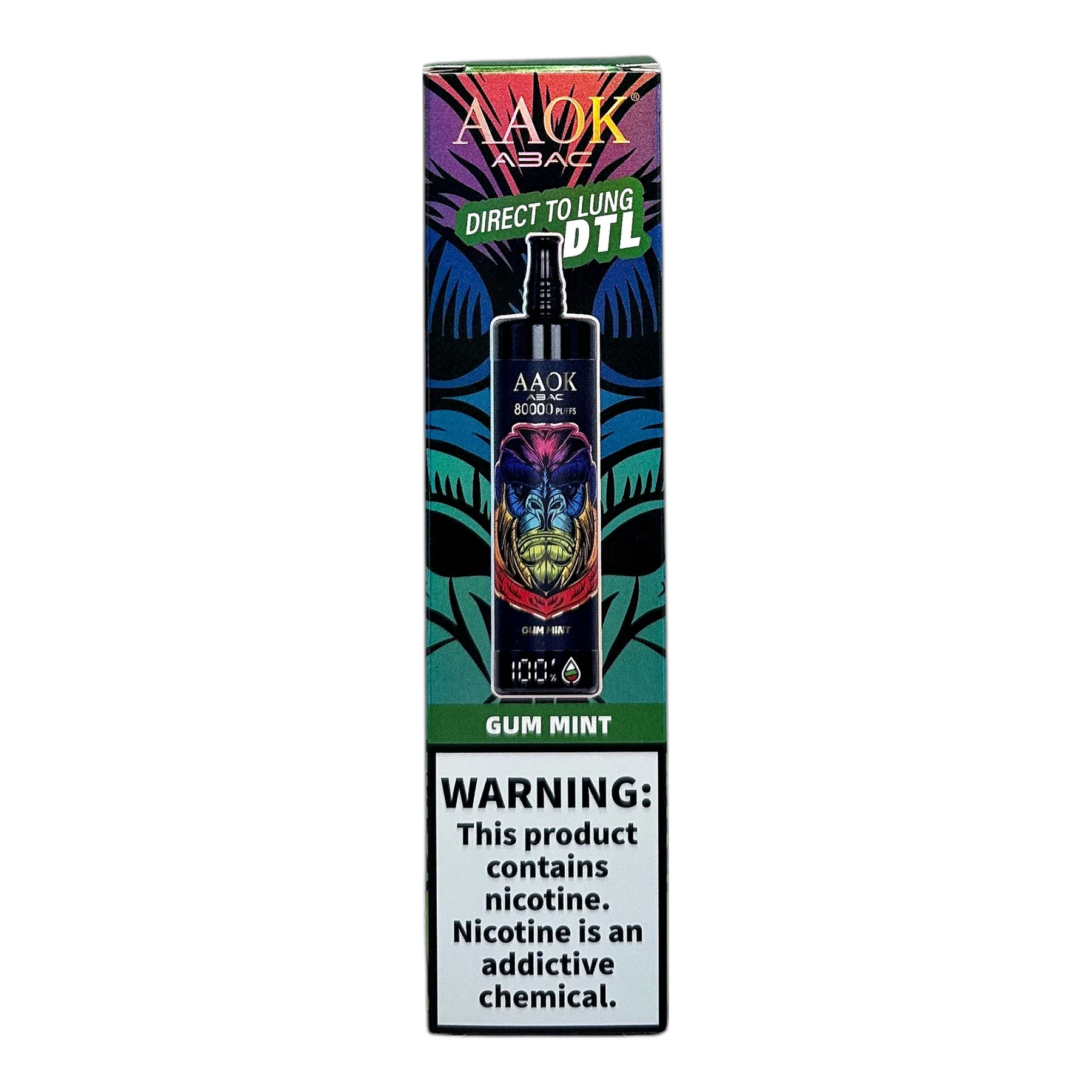 AAOK 80K (80,000 Puffs) DTL Disposable Vape
