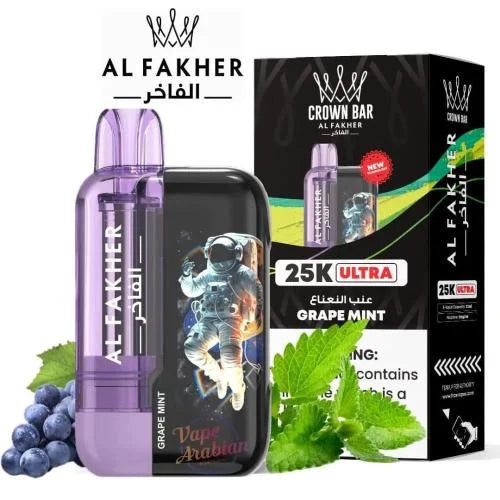 Al Fakher Crown Bar Ultra 25K Disposable Vape