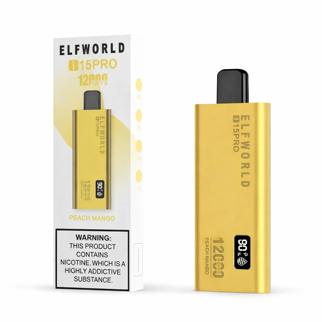 ELFWORLD 15pro 12K PUFFS With Slimmest Body