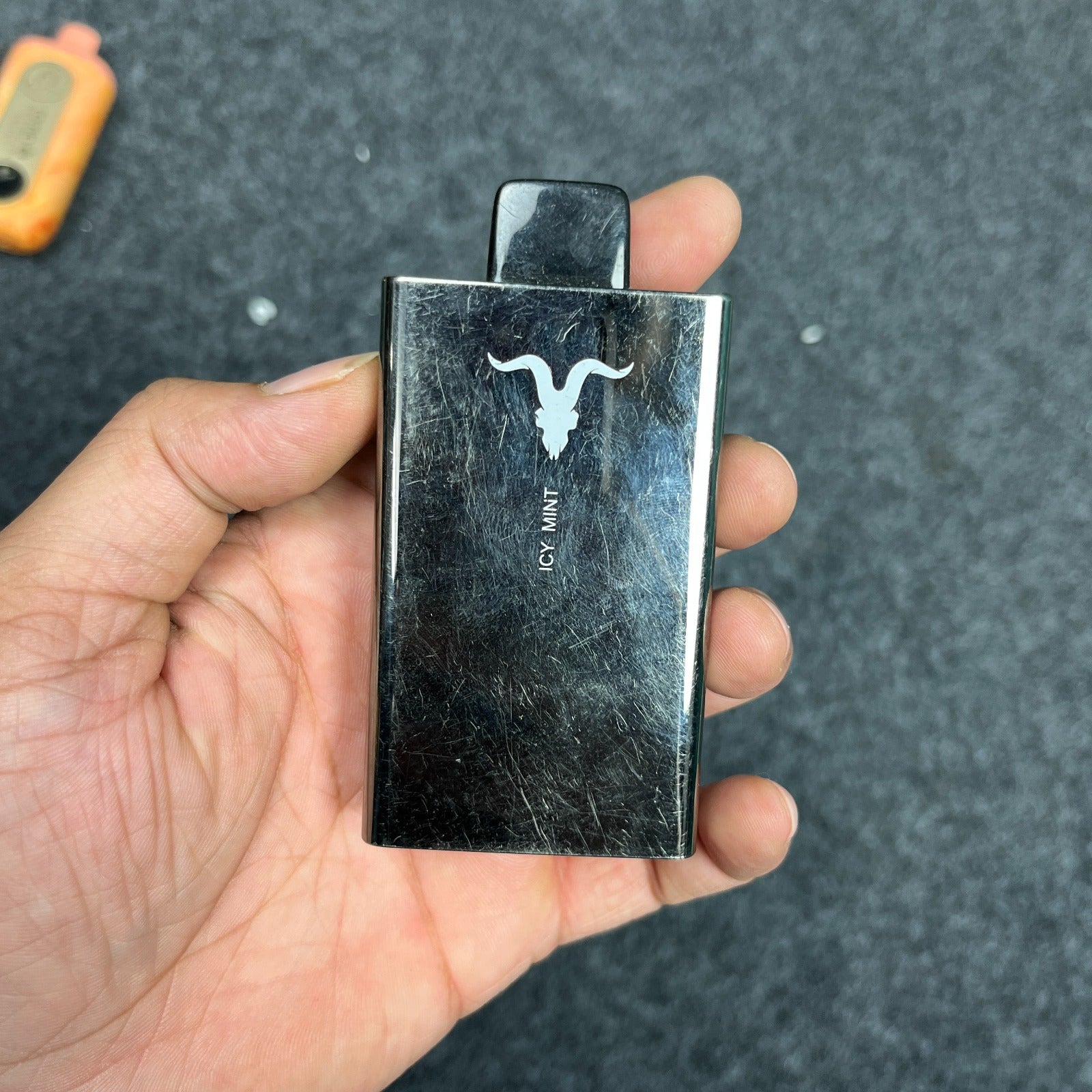 why do cigarettes have orange filters Cigarette filter