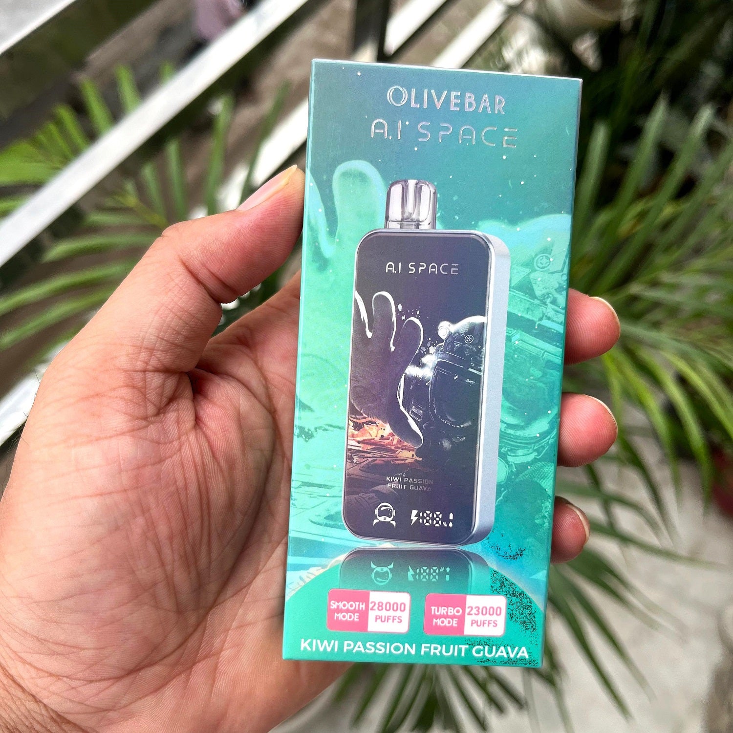 Olivebar AI Space 28000 Puffs | Full Display Screen vapevilla Olivebar AI Space 28000 Puffs | Full Display Screen vapevilla