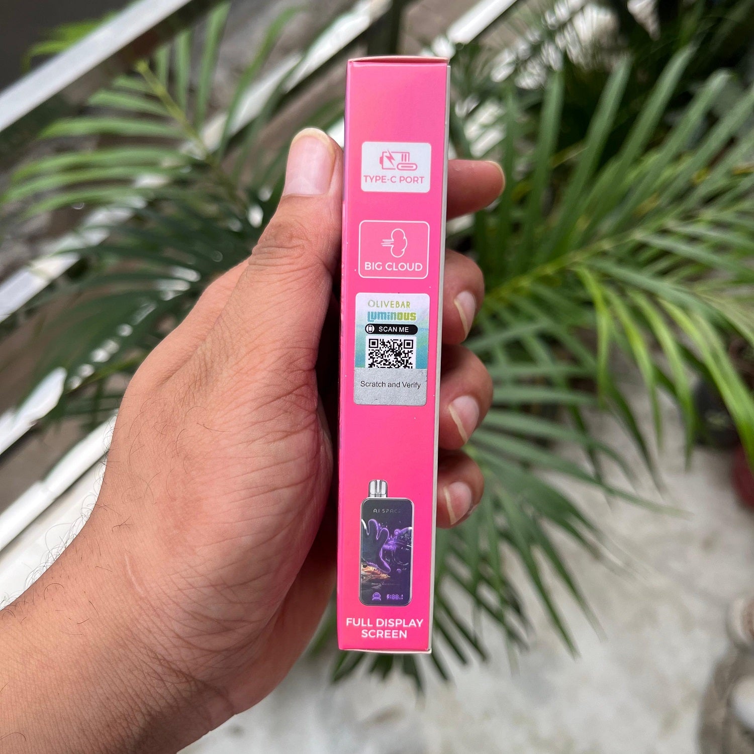 Olivebar AI Space 28000 Puffs | Full Display Screen  vapevilla
