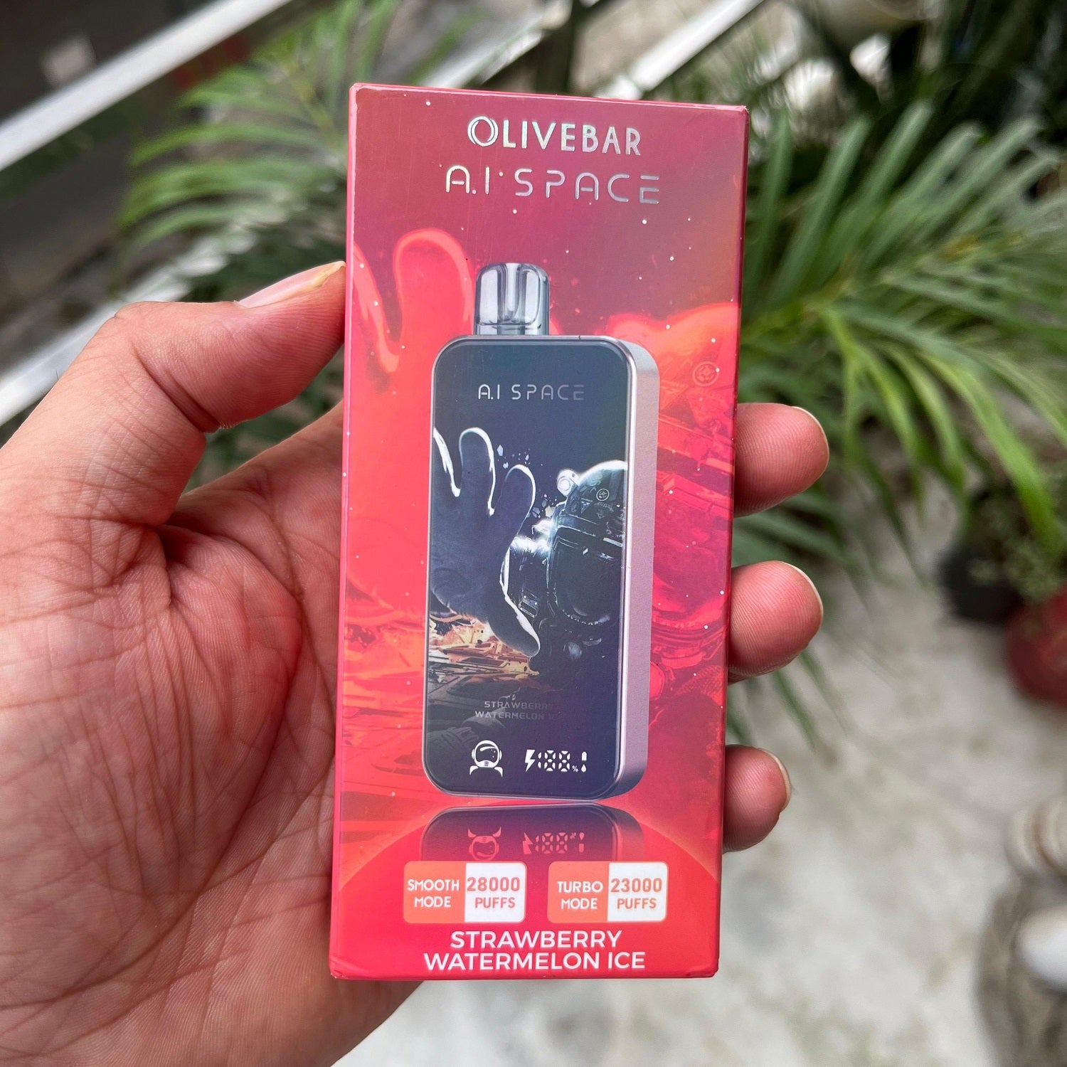 Olivebar AI Space 28000 Puffs | Full Display Screen vapevilla Olivebar AI Space 28000 Puffs | Full Display Screen vapevilla
