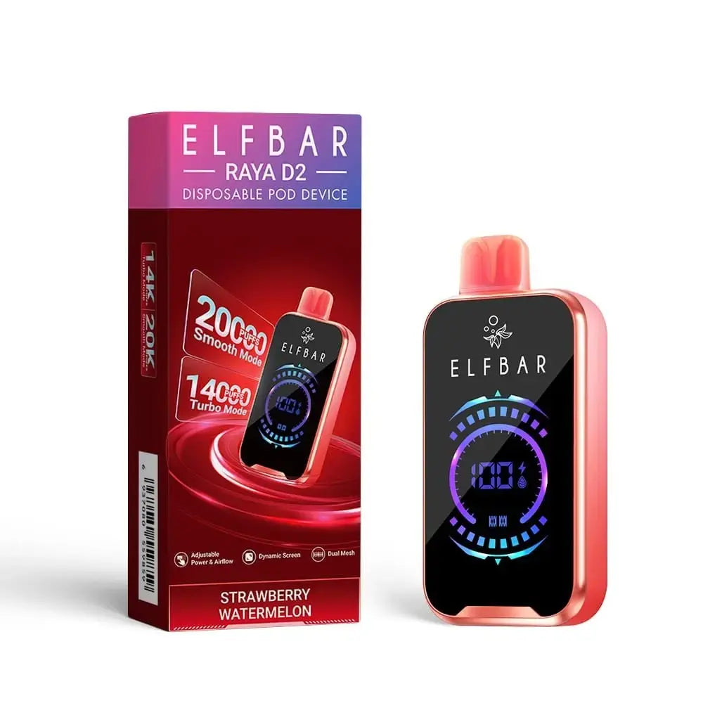 elf bar vape 20000 puffs Elf Bar Raya D2 20000 Puff Bar %5 Nikotine Peach İce