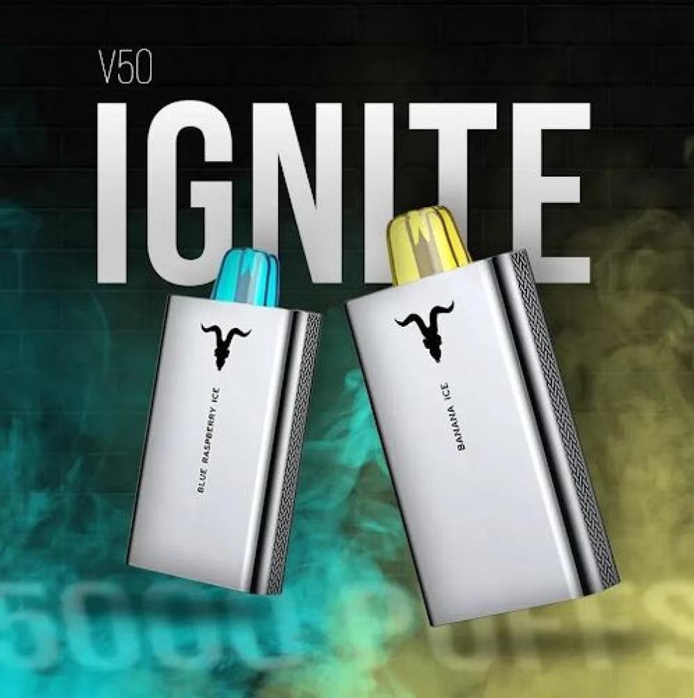 IGNITE V50 DISPOSABLE VAPE (Without Box)  vapevilla