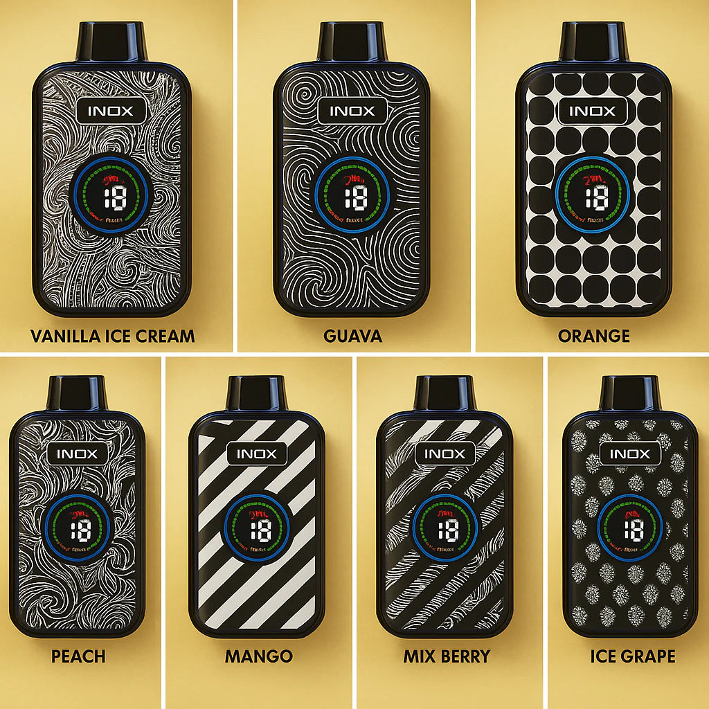 Inox Plasma  Vape – 30,000 Puffs Rechargeable vape